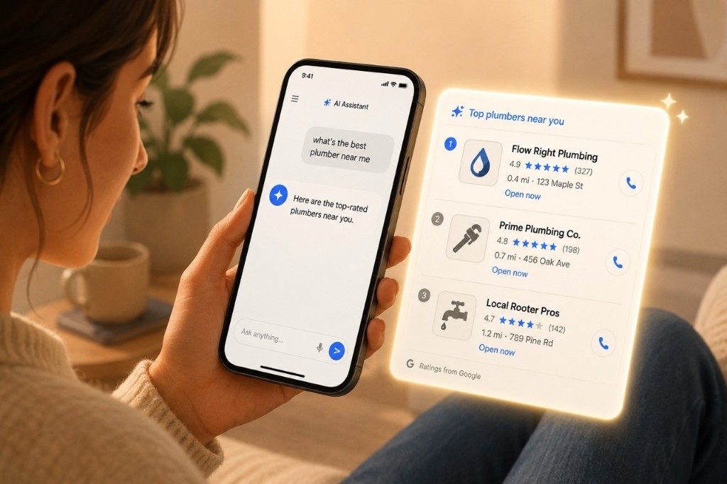 How to show up in AI Overviews and ChatGPT for local searches