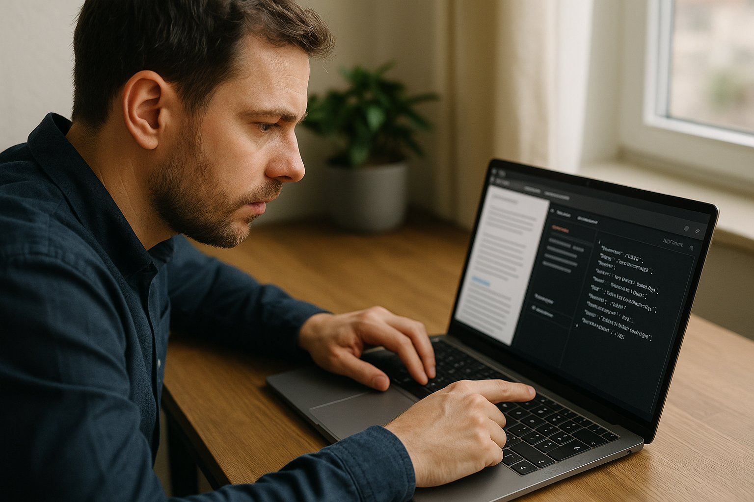 An SEO expert implementing structured data on a website backend