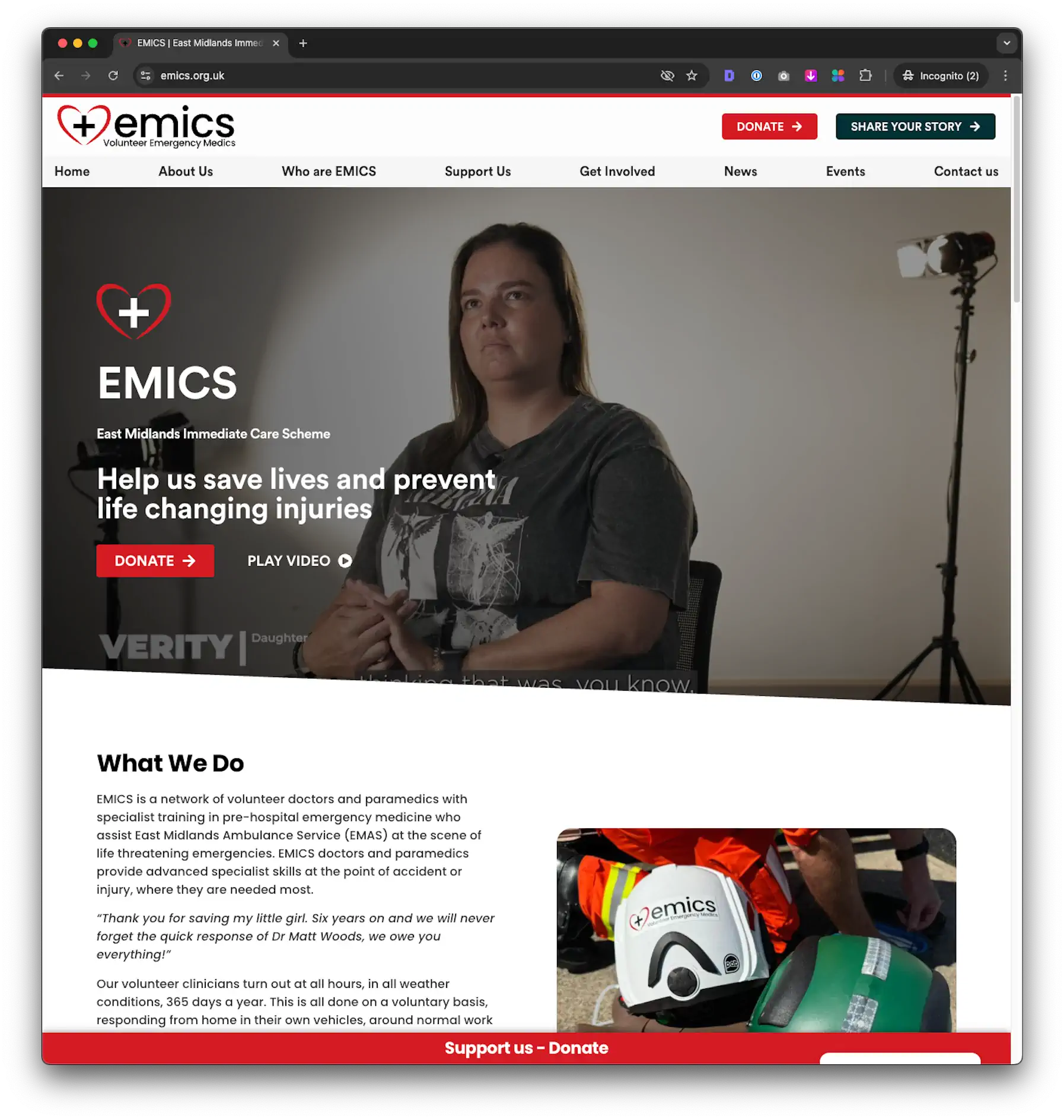 EMICS — East Midlands Immediate Care Scheme