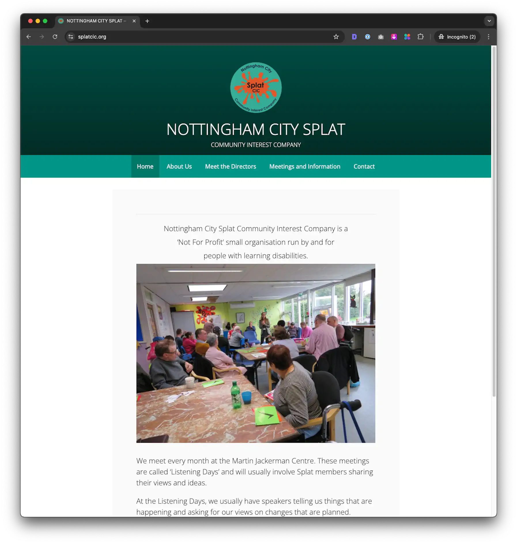 Nottingham City Splat CIC