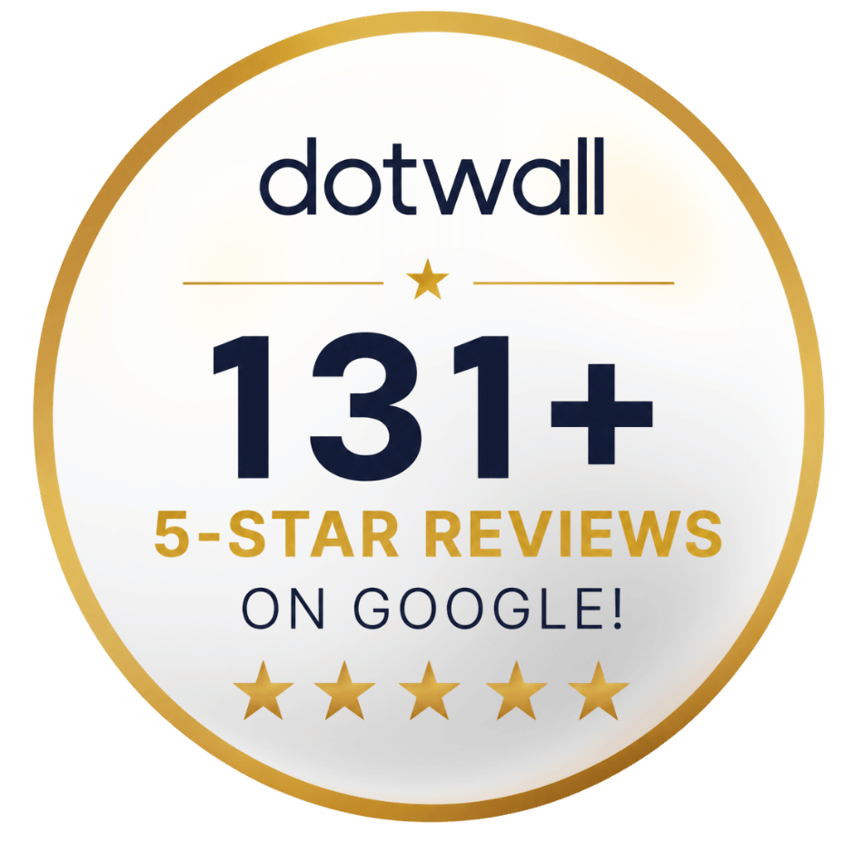 dotwall — 131+ five-star reviews on Google