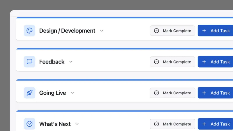 Project management portal