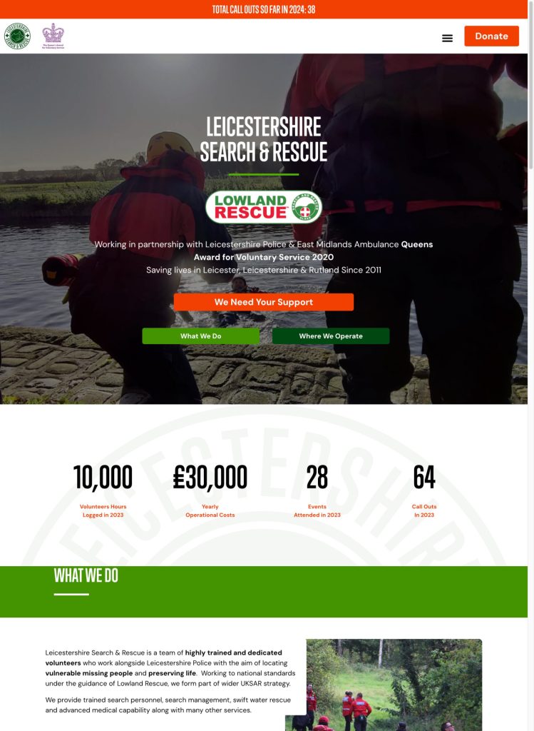 leicestershire sar