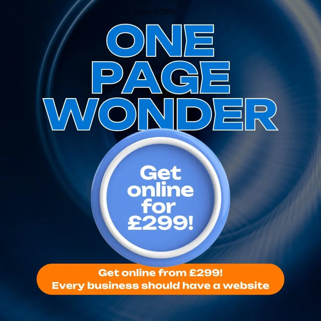 one page wonder website