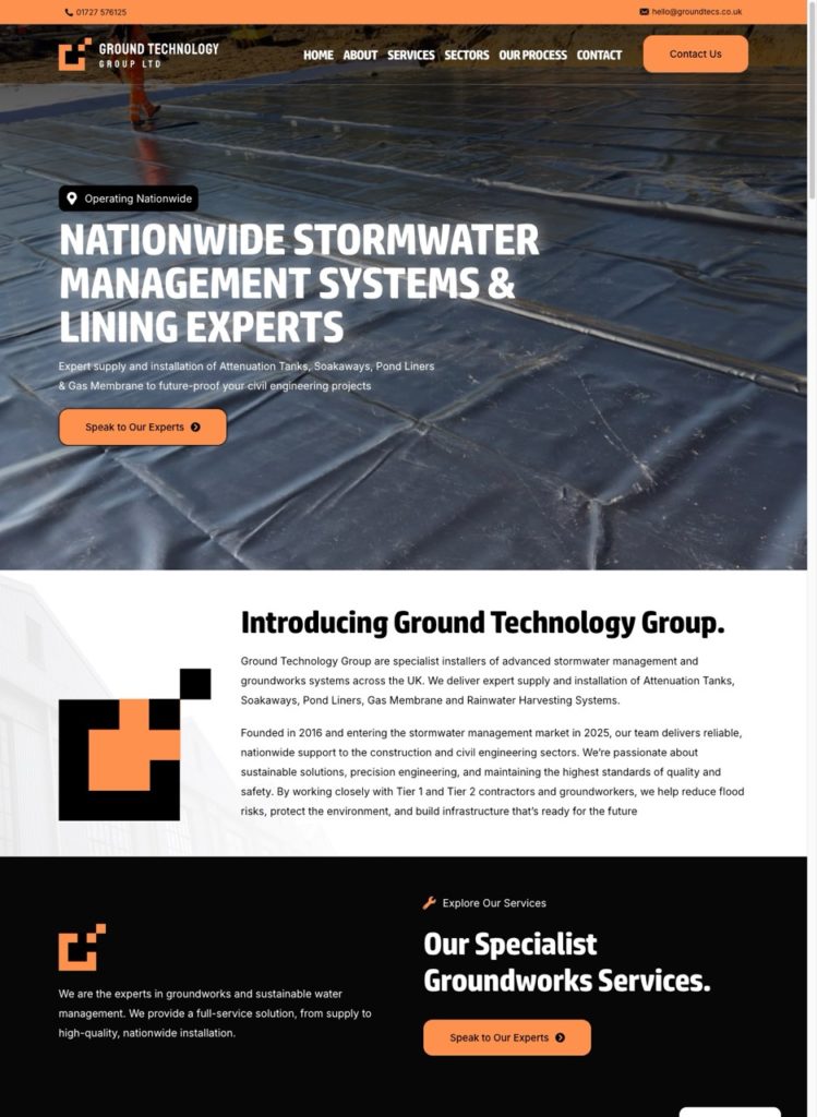 groundtecs.co .uk screenshot dotwall Large